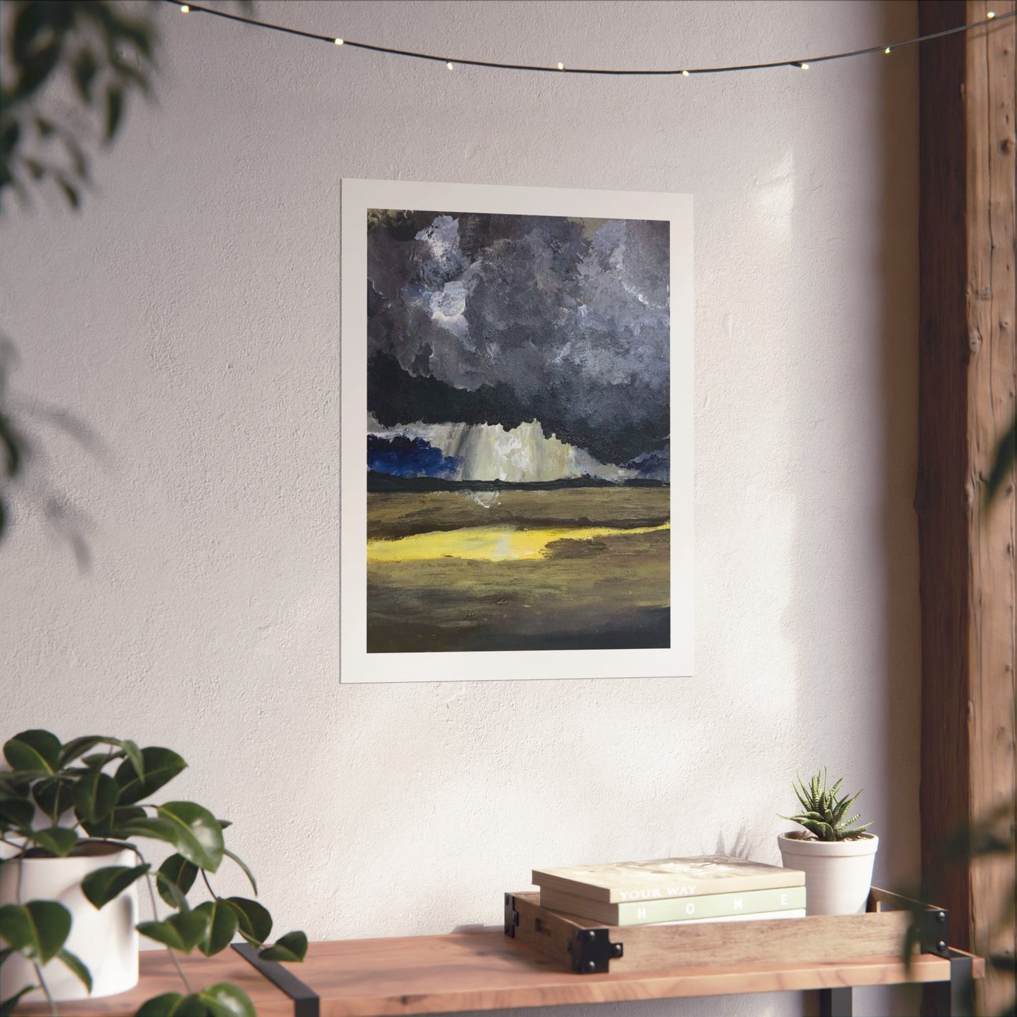 SOUL STORM | Abstract wall art original modern paper decor  by Bukhary Arts studio 