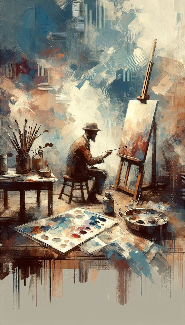 custom wall art design process for interior space tailored artwork concept