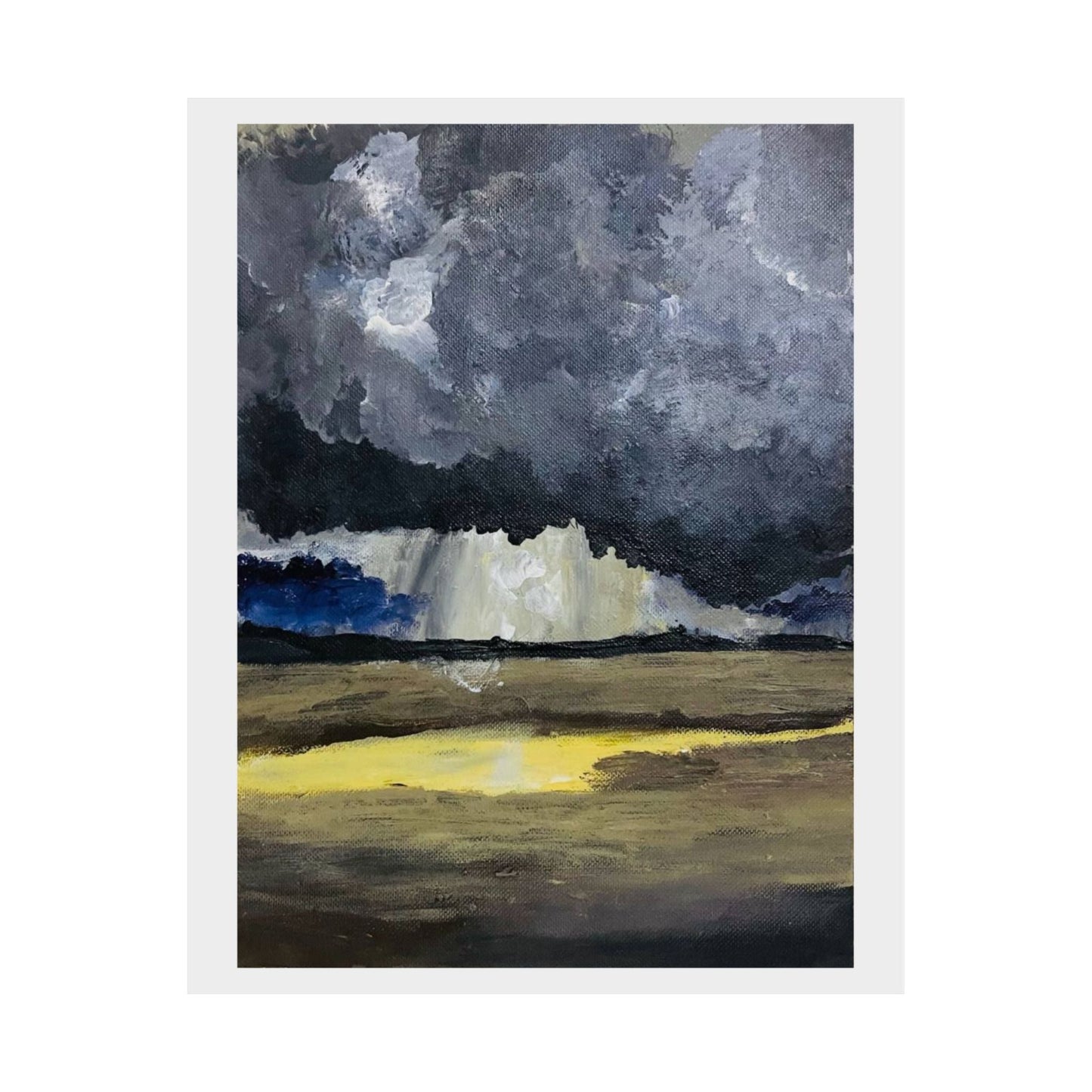 SOUL STORM | Abstract wall art original modern paper decor  by Bukhary Arts studio 